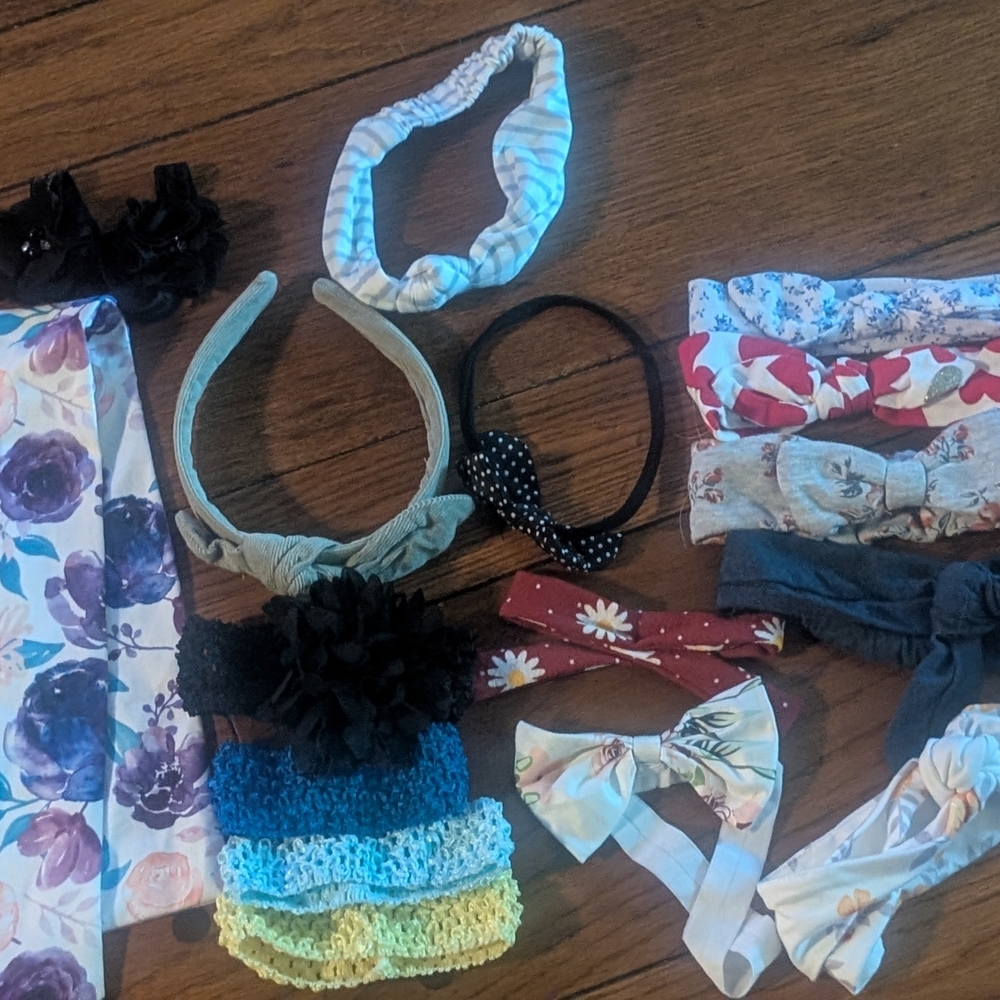 Colorful Kids Headband Set